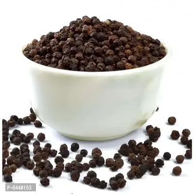 Hanumakkhya Dry Fruits Premium Quality Black Pepper (Whole) Sabut Kali Mirch -100GM-thumb2