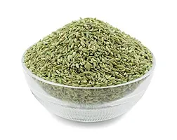 Hanumakkhya Dry Fruits Premium Quality  Fennel Seeds Small | Thin Green Barik Saunf | Lucknowi Sounf | for Mouth Freshener-400GM-thumb2