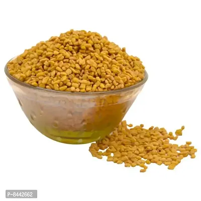 Hanumakkhya Dry Fruits Premium Quality Natural Dried Fenugreek Seeds | Whole Methi Dana Seeds | Indian Spices  Masala-100GM-thumb2