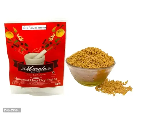 Hanumakkhya Dry Fruits Premium Quality Natural Dried Fenugreek Seeds | Whole Methi Dana Seeds | Indian Spices  Masala-200GMS-thumb0