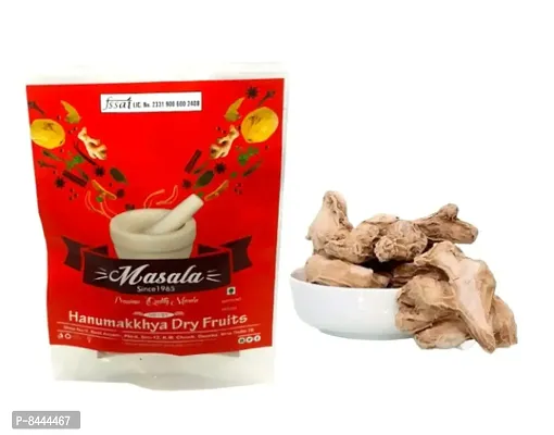 Hanumakkhya Dry Fruits Premium Quality Organic Sonth /Ginger Pure/ Dry Adrak / Dry Ginger/ Pure Sabut Saunth-100GM-thumb0