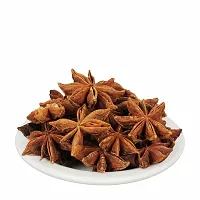 Hanumakkhya Dry Fruits Premium Quality Star Anise Whole | Chakri Phool | Badhiyan Fool | Spice Natural Aromatic and Organic-100GMS-thumb1
