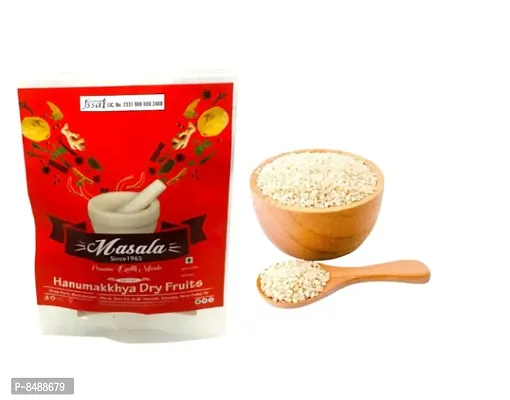 Hanumakkhya Dry Fruits Premium  Organic White Sesame Seeds | Safed Til Tal For Weight Loss And Eating-100GMS-thumb0