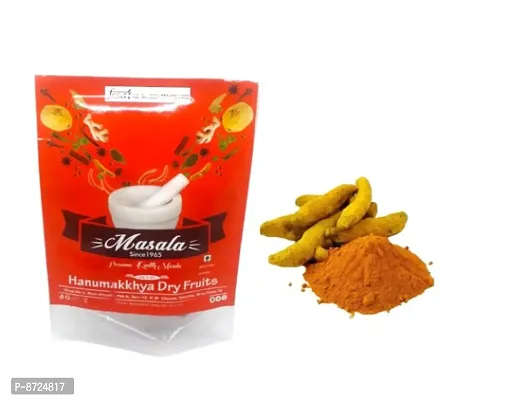 Hanumakkhya Dry Fruits Premium Quality High Curcumin Organic Pahadi Turmeric (Haldi) Powder -400GMS-thumb0
