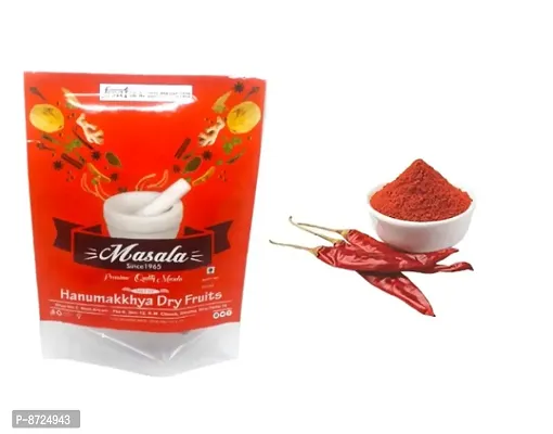 Hanumakkhya Dry Fruits Premium Quality Kashmiri Chilli Powder|lal mirch Powder -100GMS-thumb0