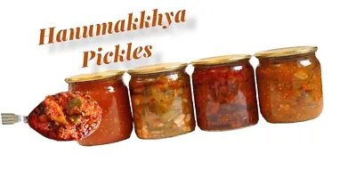 Hanumakkhya Dry Fruits Premium Quality Home Made Hathon Se Bana Mixed Pickle Mix Achar -500Gm-thumb2