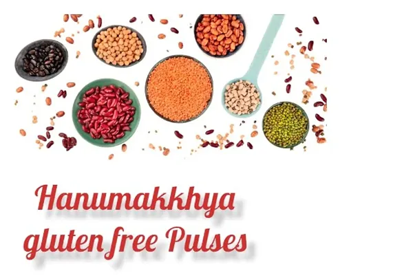 Hanumakkhya Dry Fruits Premium Quality Gluten Free Unpolished Moong Chilka-500Gms