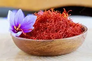 Hanumakkhya Natural and Finest A++ Grade Kashmiri Kesar / Saffron Threads 0.5 Gm-thumb1