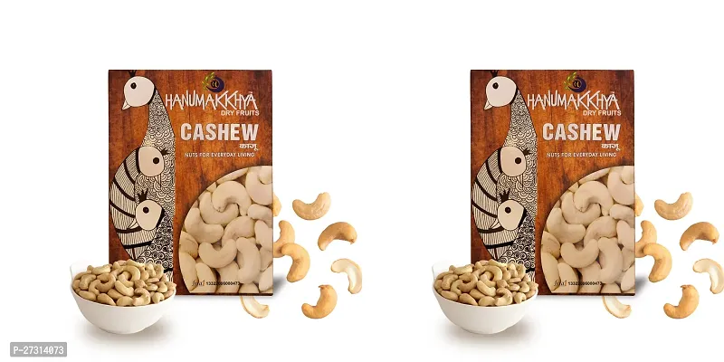 Hanumakkhya Dry Fruits Cashew  Pack Of 2 (100gm*2)