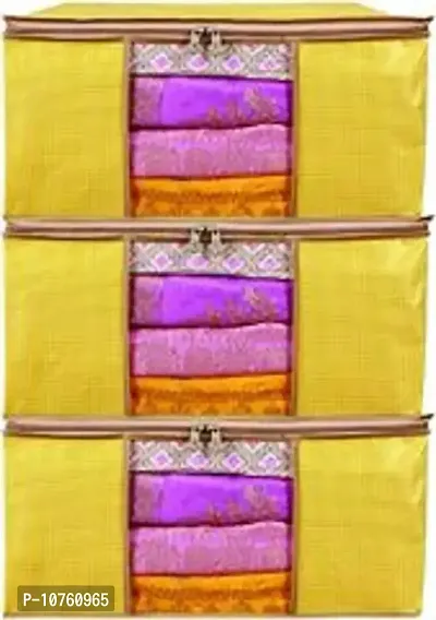 Cloth Orga Good Storage Capacity- can store upto 8-10 sarees per box-thumb0