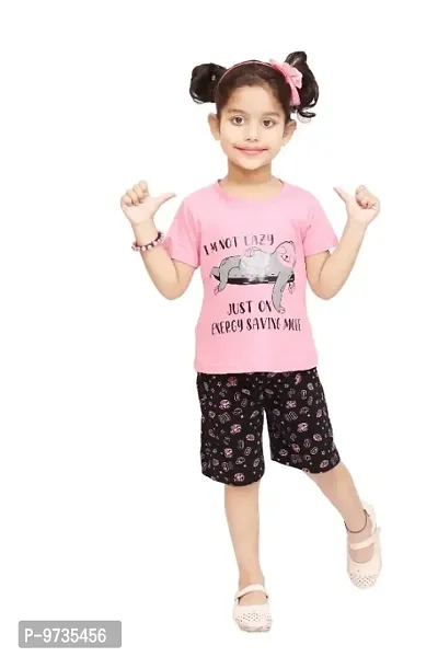 Wish and Choice girls pure cotton clothing set