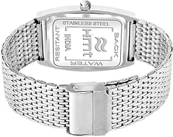 HEMT Silver Dial Analog Watch - HM-GSQ1052-SLV-CH-thumb3