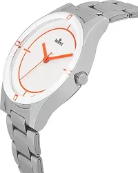 Stylish White Metal Analog Watch For Men-thumb2