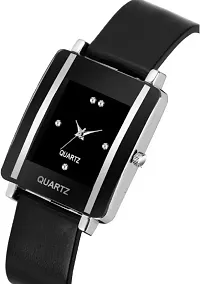 Trendy Black Plastic Analog Watch For Women-thumb1