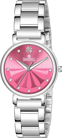 Trendy Stainless Analog Watch For Women