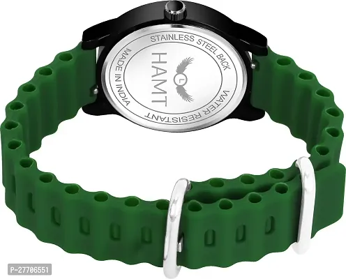Trendy Green Silicone Analog Watch For Women-thumb3