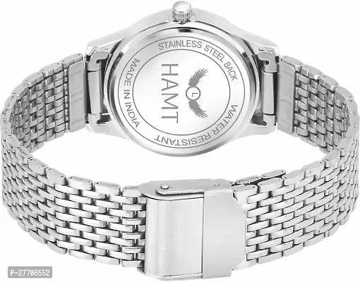 Trendy Silver Metal Analog Watch For Women-thumb2