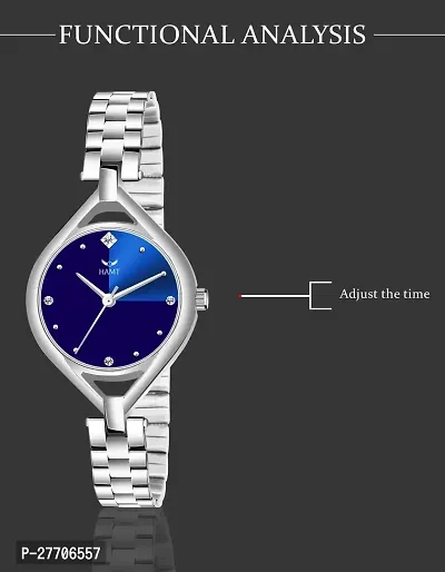 Trendy Silver Stainless Steel Analog Watch For Women-thumb5