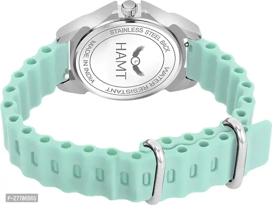 Trendy Turquoise Silicone Analog Watch For Women-thumb3