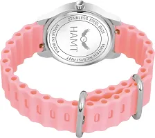 Trendy Pink Silicone Analog Watch For Women-thumb2