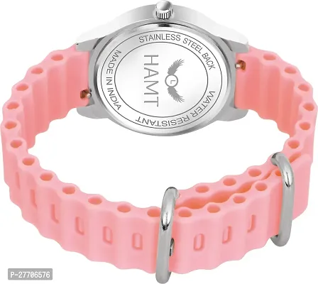 Trendy Pink Silicone Analog Watch For Women-thumb3