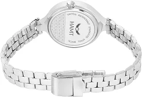 Trendy Silver Stainless Steel Analog Watch For Women-thumb2