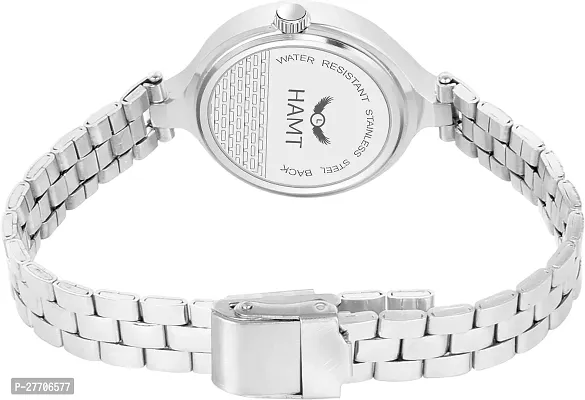 Trendy Silver Stainless Steel Analog Watch For Women-thumb3