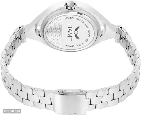 Trendy Silver Stainless Steel Analog Watch For Women-thumb3