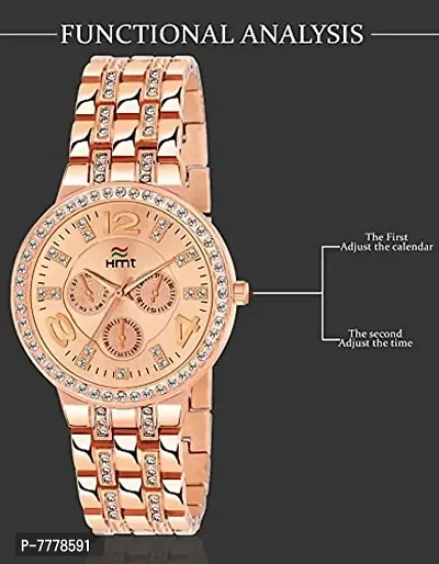 HEMT Rose Gold DIAL Womens Analog Watch - HM-LR250 CPR-CPR-thumb4