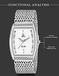 HEMT Silver Dial Analog Watch - HM-GSQ1052-SLV-CH-thumb2