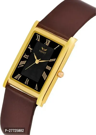 Stylish Brown Synthetic Leather Analog Watch For Men-thumb3