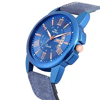 Hemt Analog Blue Dial Men's Watch-HM-GR066-BLU-BLU-thumb1