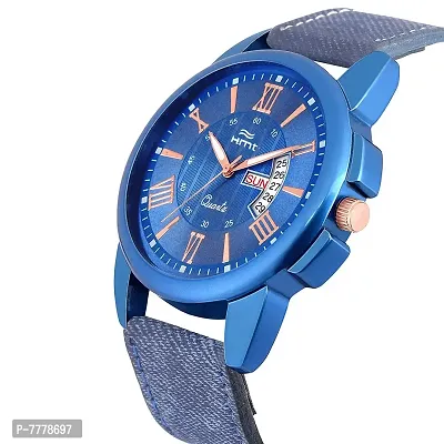 Hemt Analog Blue Dial Men's Watch-HM-GR066-BLU-BLU-thumb2