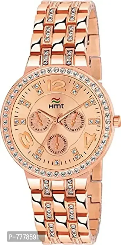 HEMT Rose Gold DIAL Womens Analog Watch - HM-LR250 CPR-CPR-thumb0