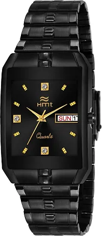 HM-GSQ005-BLK-BLK Analog Watch - for Men