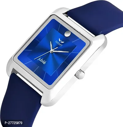 Stylish Blue Silicone Analog Watch For Men-thumb2