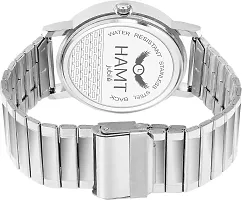 Stylish Silver Metal Analog Watch For Men-thumb2