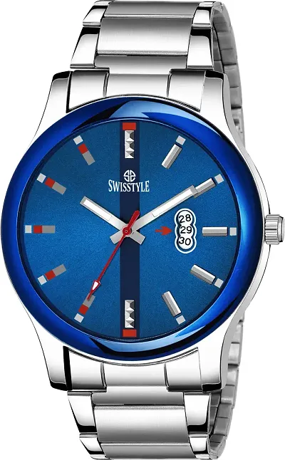 Attractive Metal Strap Watches For Men