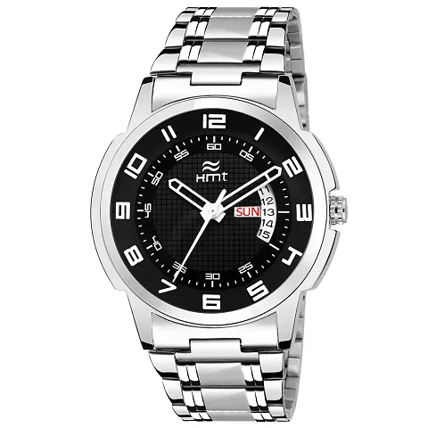 Hemt Analog Dial Men's Watch-HM-GR092-BLK-CH