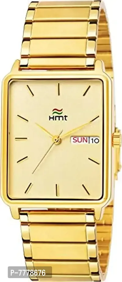 HEMT Analog Gold Dial Women's Watch-HM-GR213-GLD-GLD