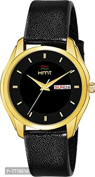 HEMT Day and Date Display Black Dial -HM-GR353-BLK Analog Watch - for Men-thumb0