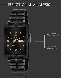 HM-GSQ005-BLK-BLK Analog Watch - for Men-thumb1