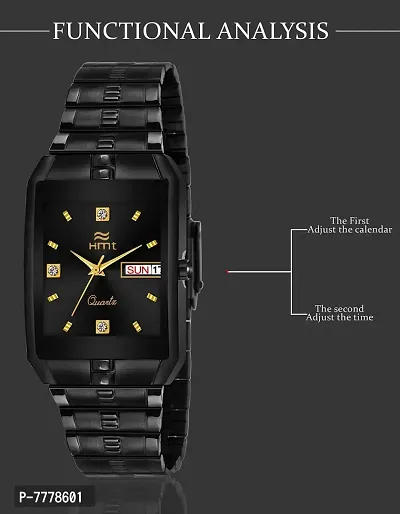 HM-GSQ005-BLK-BLK Analog Watch - for Men-thumb2