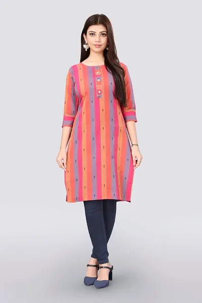 Stylish Cotton Linen Kurti