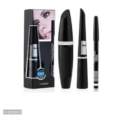 Kajal Eyeliner Mascara 3in 1 Pack of 3-thumb0