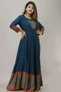 Trendy Embroidery Gown-thumb3