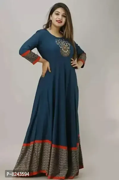 Trendy Embroidery Gown-thumb4