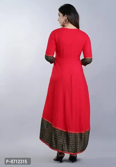 Latest Designer Red Gown-thumb4