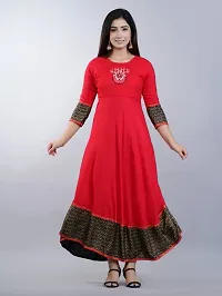 Latest Designer Red Gown-thumb2