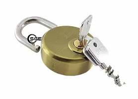 Boss Iron 10 Lever Double Locking Mechanism 4 Key Padlock | Indoor/Outdoor Safety Lock ndash; Stylish Durable Padlock-thumb1